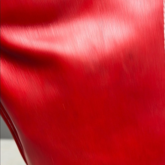 Vintage Wilson Leather Bag Red - Picture 5 of 16